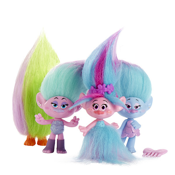 Игровой набор Hasbro Trolls 4 героя игровом наборе