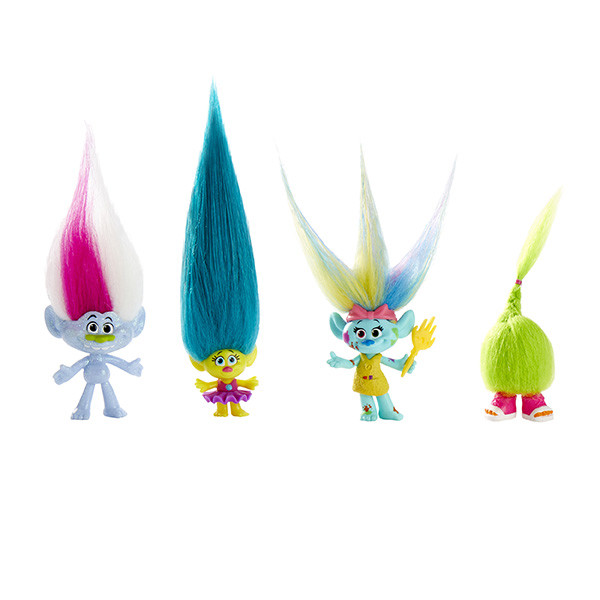 Игровой набор Hasbro Trolls 4 героя игровом наборе