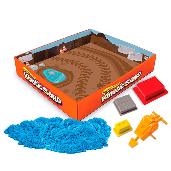 Песок для лепки Kinetic Sand. Игровой набор c формочками, 285 грамм