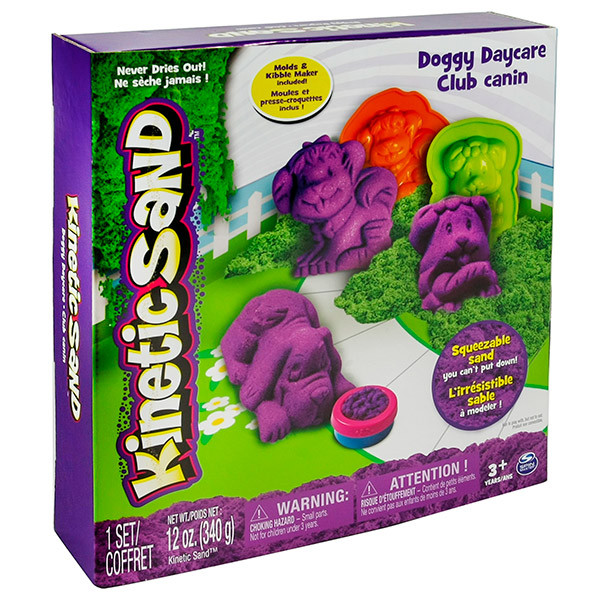 Песок для лепки Kinetic Sand. Игровой набор c формочками, 340 грамм в ассортименте