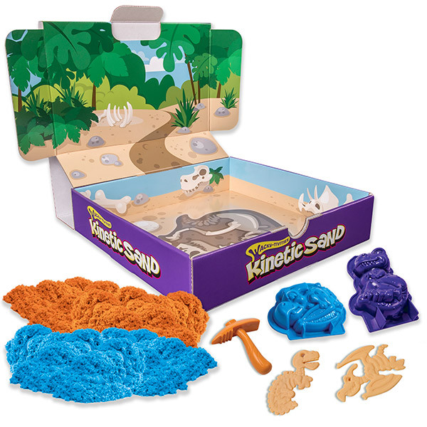 Песок для лепки Kinetic Sand. Игровой набор c формочками, 340 грамм в ассортименте
