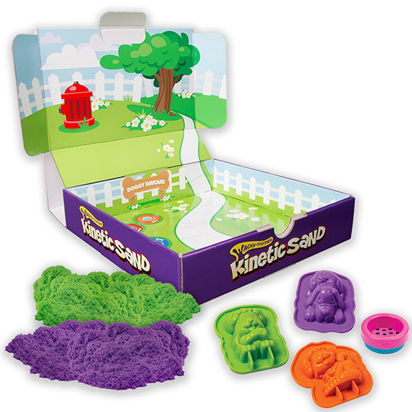 Песок для лепки Kinetic Sand. Игровой набор c формочками, 340 грамм в ассортименте