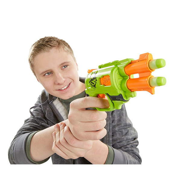 Игрушка NERF НЁРФ Бластер Зомби Страйк Двойная Атака