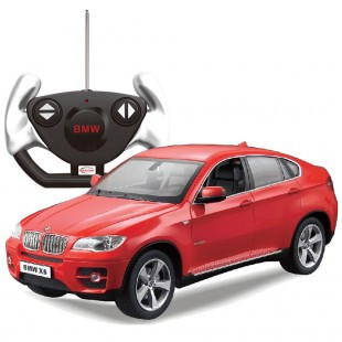 RASTAR RC Р/У Машина 1:14 31400 BMW X6, яркая коробка, 3 цвета в асс., 46х22х20см, свет. фары и стоп-сигналы