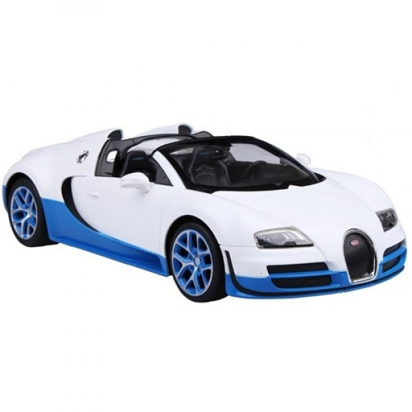 RASTAR RC Р/У Машина 1:14 70400 Bugatti Veyron 16.4 Grand Sport Vitesse, яркая коробка, 3 цвета в асс., незави