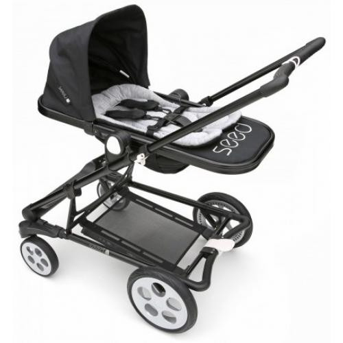 Вкладыш в коляску для младенца Seed Papilio Infant Insert grey/black