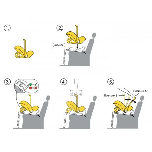 База ISOFIX SimpleParenting для коляски-автокресла Doona