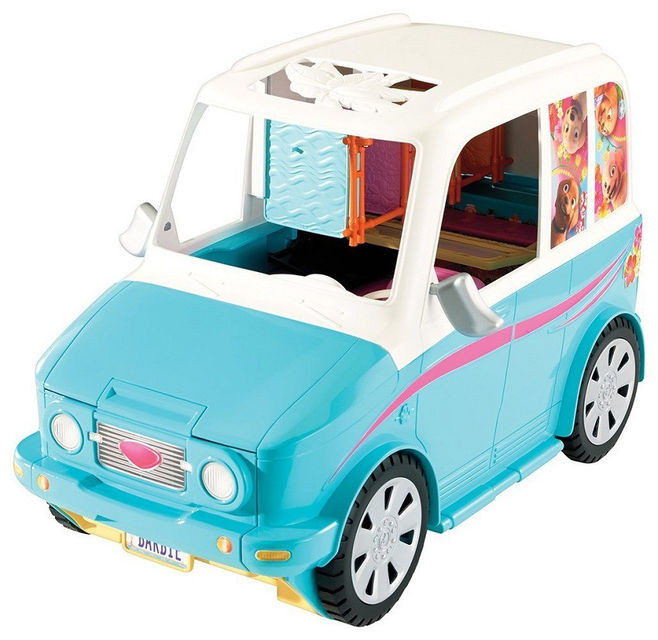 Barbie Раскладной фургон для щенков