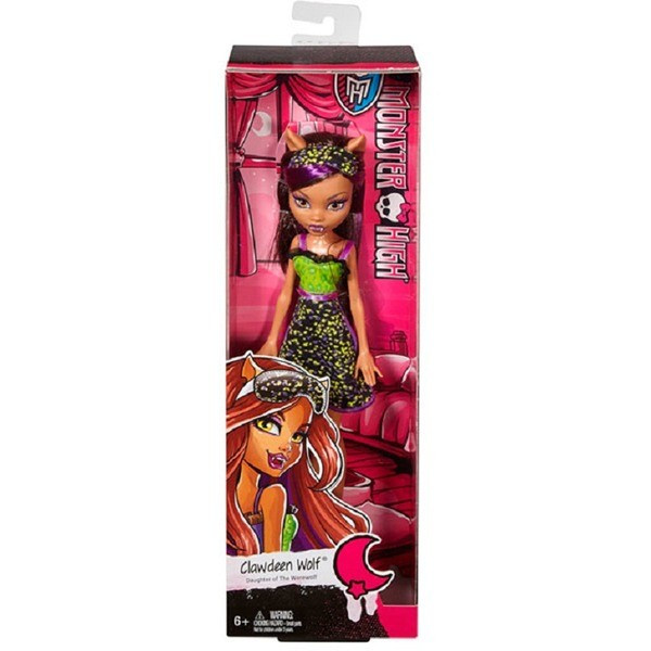 Monster High: Пижамная вечеринка Clawdeen Wolf