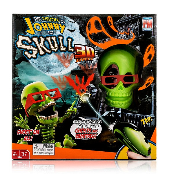 Johnny the Skull 3053 Тир проекционный 3D Джонни-Черепок с 1 бластером