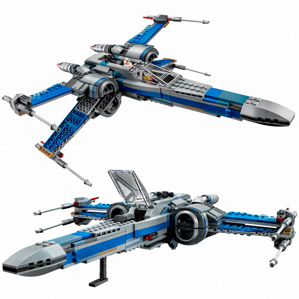 LEGO Игрушка Звездные войны Истребитель Сопротивления типа Икс