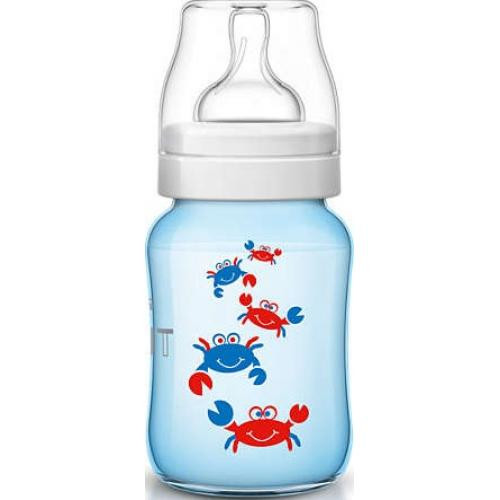 Бутылочка Avent Classic+ 260мл, голубой краб