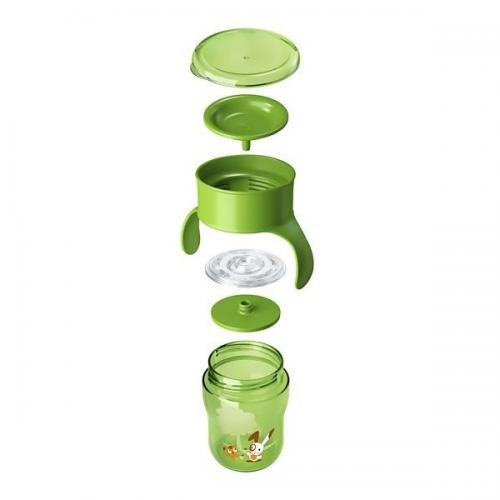 Кружка-поильник Avent 260 мл 12м+ розовая