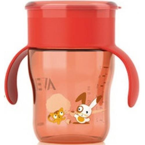 Кружка-поильник Avent 260 мл 12м+ красная