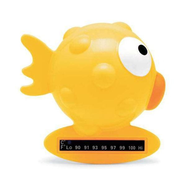 Chicco: Термометр для ванной Рыбка оранж.