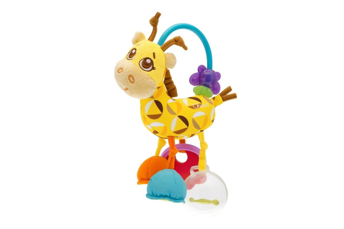 Chicco: Игрушка развивающая "Жираф" 3м+