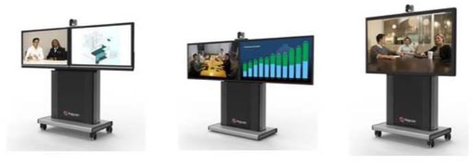 RealPresence Group Media Center stand wall securing accessory kit