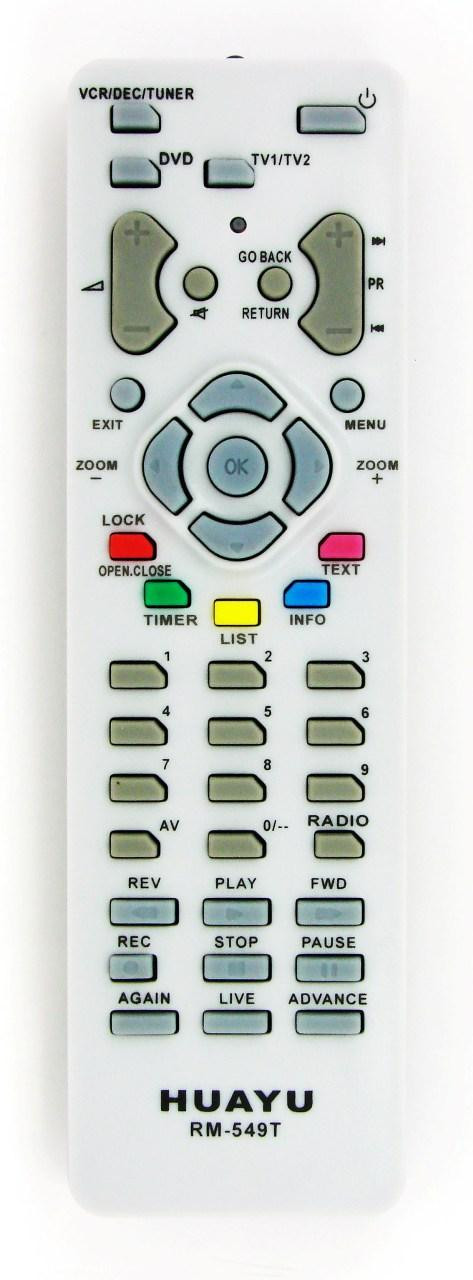 Пульт для телевизора + DVD THOMSON (HUAYU) RM-549T универсальный