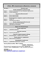 Мини МВА Специализация по Маркетингу