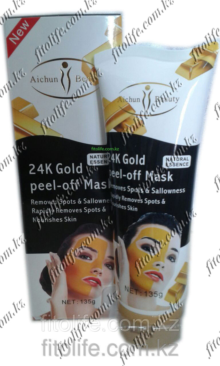 Peel-off маска Aichun Beauty, 24-х каратное золото