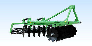 Борона двухсекционная навесная дисковая 1,5 м