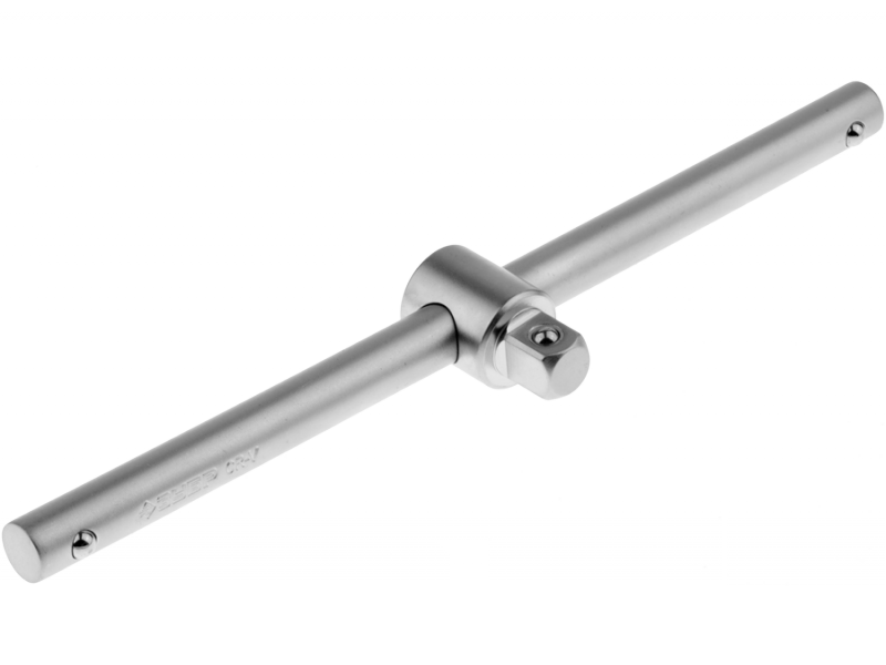 Вороток ЗУБР "МАСТЕР" T-образный для торцовых головок (1/2"), Cr-V, хроматированное покрытие, 250мм - фото 1 - id-p42575742