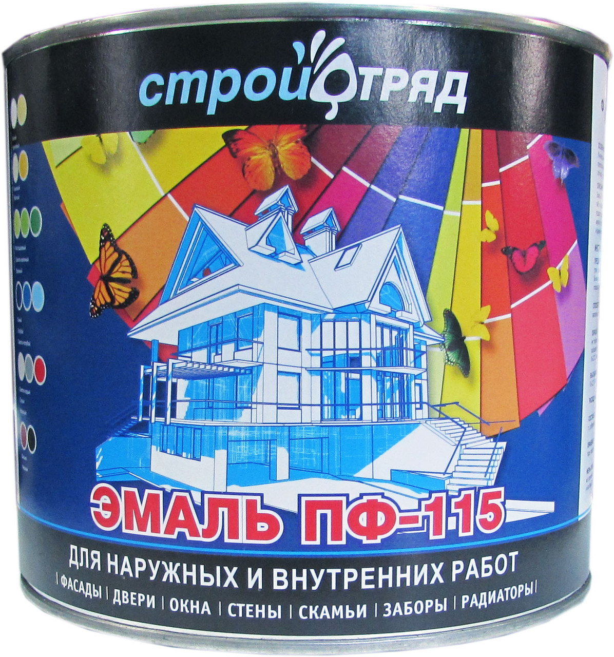 ЭМАЛЬ ПФ-115 синяя 30 кг - фото 1 - id-p30499815