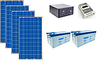 Автономная солнечная станция 4,5 кВт*ч в сутки (1 кВт в час) 24 В