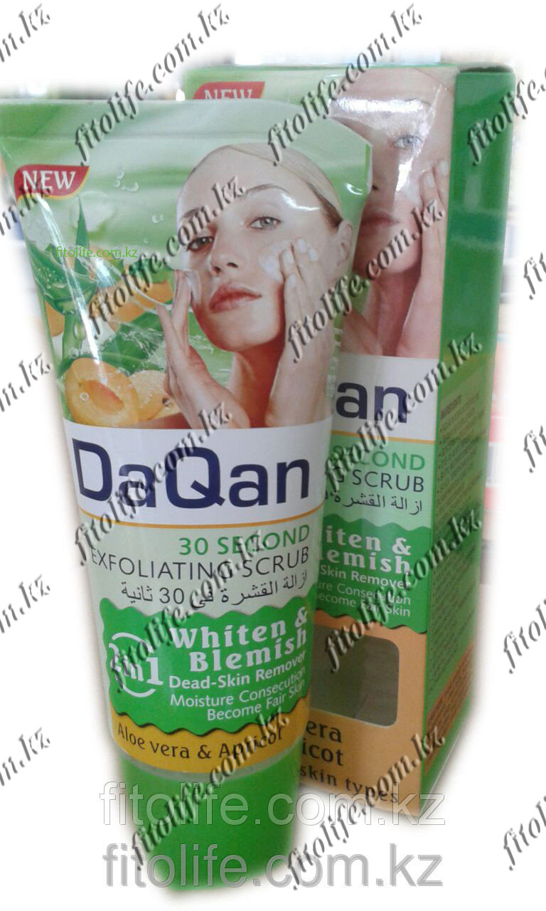 Скраб для лица DaQan,Алоэ и абрикос