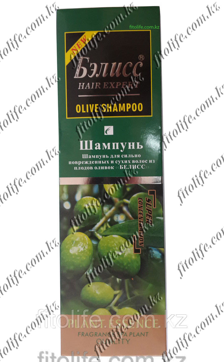 Шампунь Бэлисс для сухих и поврежденных волос, с оливками - фото 1 - id-p8426716