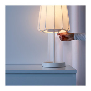 Лампа настольная ВАРВ белый ИКЕА, IKEA, фото 2