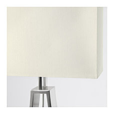 Лампа настольная КЛАБ белый с оттенком ИКЕА, IKEA, фото 3