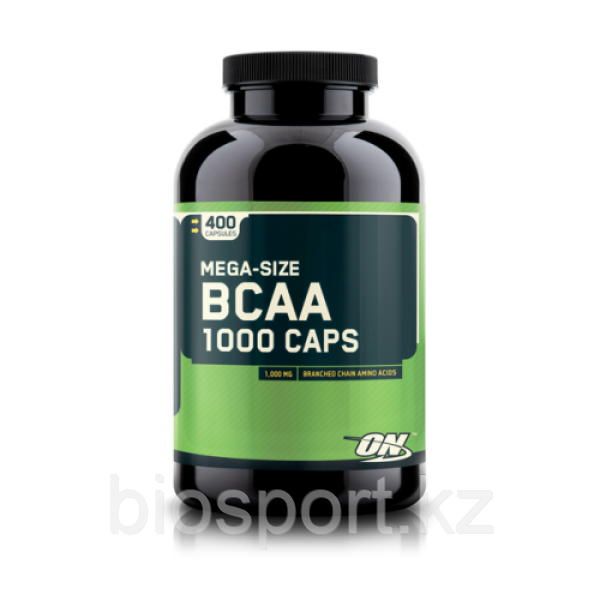 Аминокислоты BCAA 1000 - 400 капсул (Optimum Nutrition)
