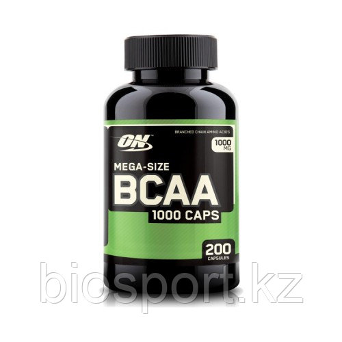 Аминокислоты BCAA 1000 - 200 капсул (Optimum Nutrition)