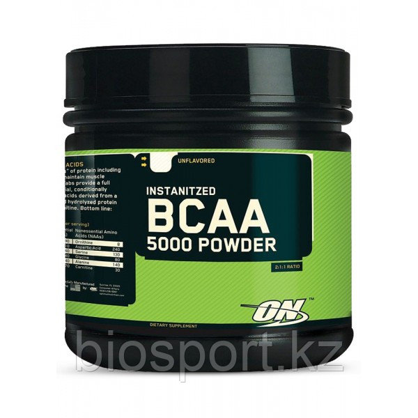 Аминокислоты BCAA Powder 5000 - 400  грамм (Optimum Nutrition)