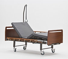Четырехсекционная кровать для лежачих больных, серия Домашний уход E-8 (Сигма-8) WOOD