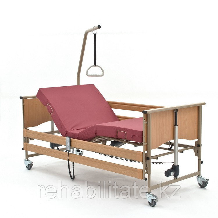 Кровать функциональная 4-х секционная электрическая, в комплекте с матра Vermeiren LUNA Basic. Цвет, фото 1