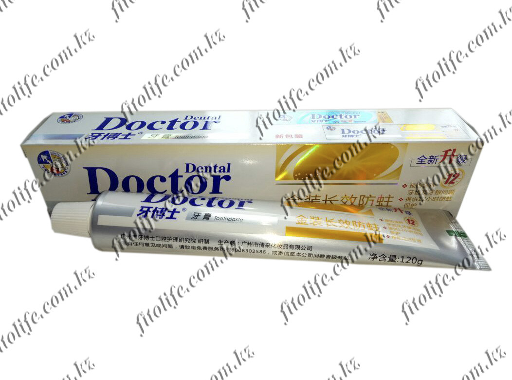 Зубная паста "Dental Doctor", с защитой металлических коронок