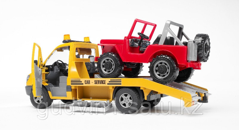 Bruder MB Sprinter эвакуатор с модулем с внедорожником (Арт. 02-535)