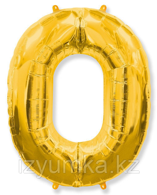 Цифра фольгированная "0" (40-80 см.) в Павлодаре