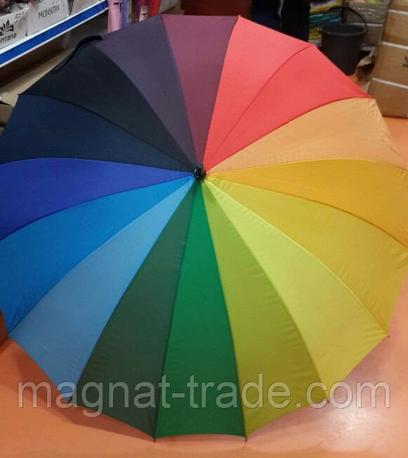 Зонт разноцветный - фото 1 - id-p42677882