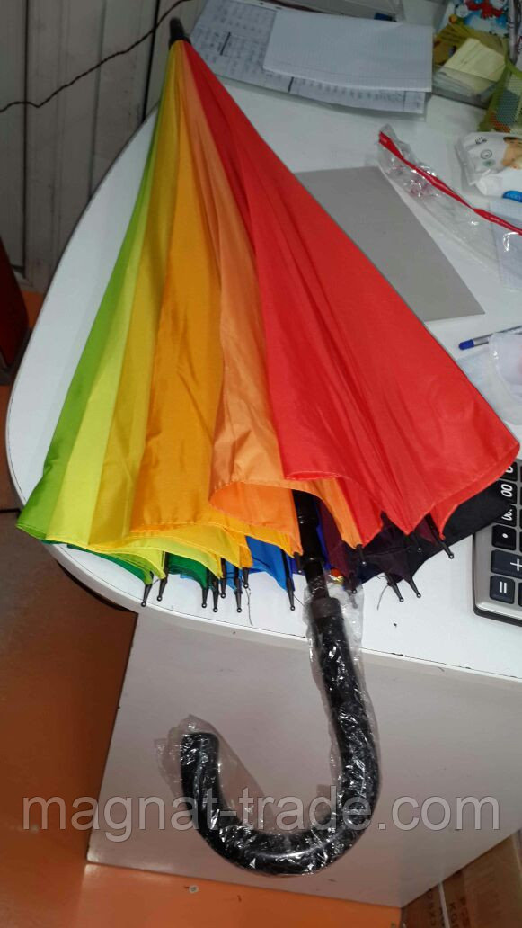Зонт разноцветный - фото 3 - id-p42677882