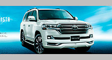 Обвес "Modelista" (пластик) для Toyota Land Cruiser 200 2016+