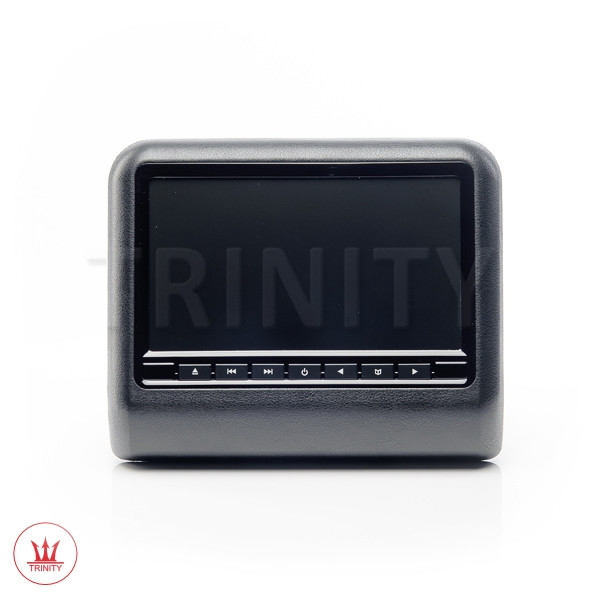 Навесные мониторы на подголовник с DVD Черный бежевый цвета 2 жойстика для игр