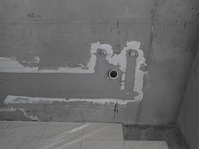 Монтаж системы водоснабжения и канализации с установкой санфаянса дом 170 м2 мкр. Думан 1