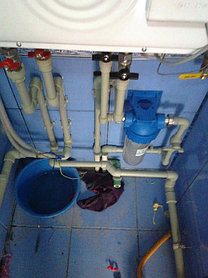 Монтаж котла Rinnai в бане 40 м2 п.ГРЭС Алматинская обл. 5