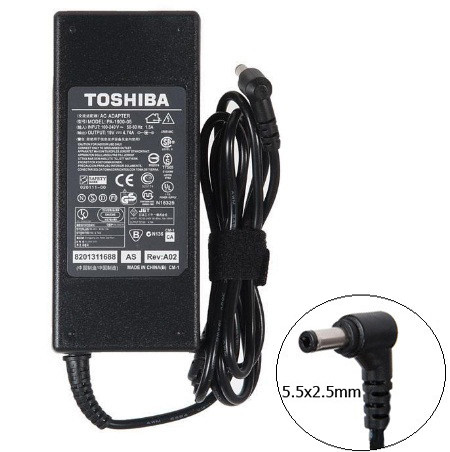 Блок питания для ноутбука Toshiba 19V 4.74A 90W 5.5х2.5 мм (оригинальный)