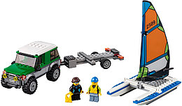 LEGO Город 60149 Внедорожник с прицепом для катамарана