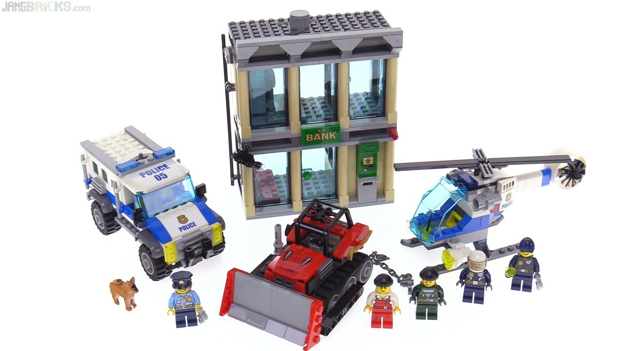 LEGO Город 60140 Ограбление на бульдозере