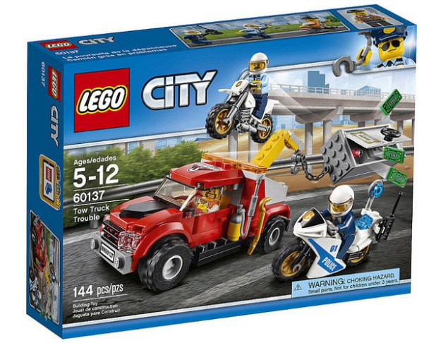 LEGO Город 60137 Побег на буксировщике